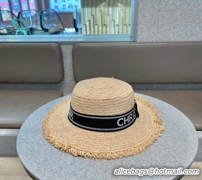 Buy Inexpensive Dior Straw Hat 02161 Black 2023