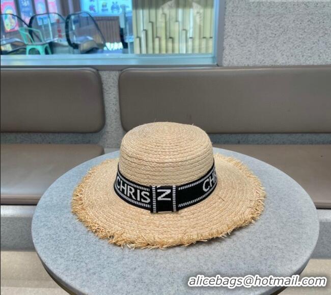 Buy Inexpensive Dior Straw Hat 02161 Black 2023