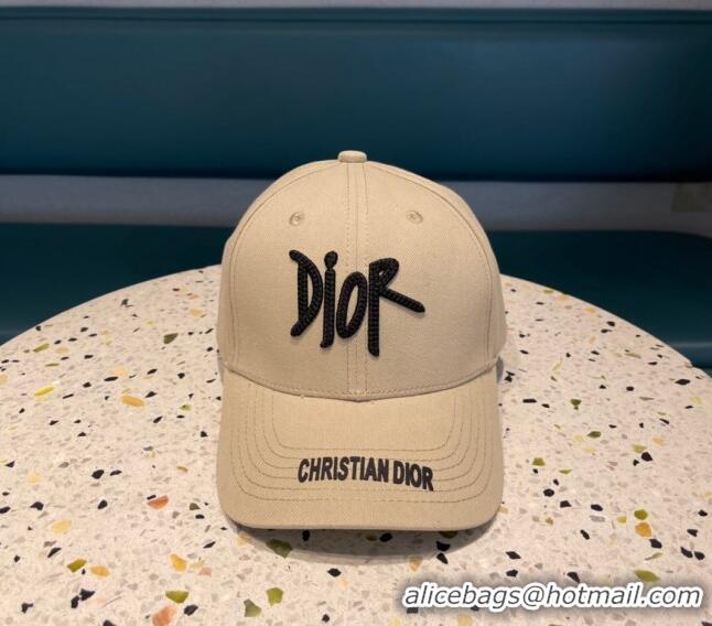 Buy Promotional Dior Baseball Hat 021602 Beige 2023