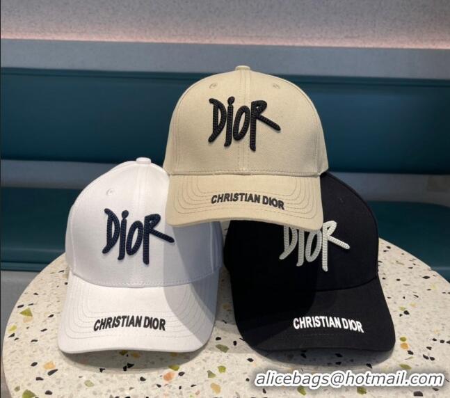 Buy Promotional Dior Baseball Hat 021602 Beige 2023