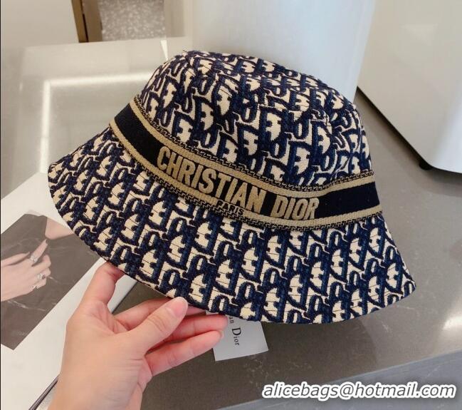 Trendy Design Dior Oblique Bucket Hat CD0126 Blue 2023