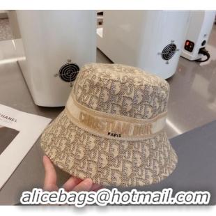 Good Looking Dior Oblique Bucket Hat CD0126 Beige 2023