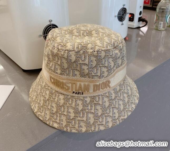 Good Looking Dior Oblique Bucket Hat CD0126 Beige 2023