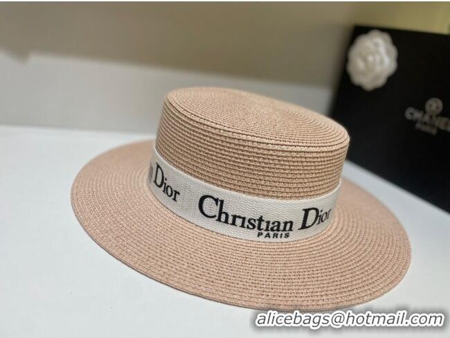 Cheapest Elegant Dior Straw Hat D22731 Nude 2023