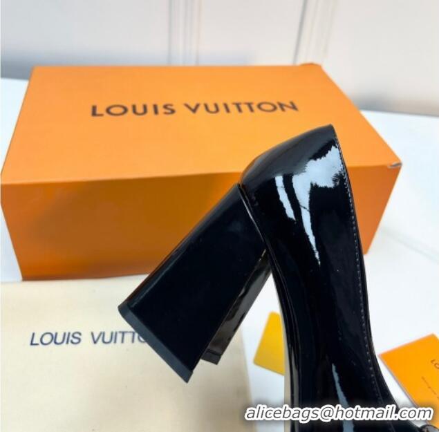 Low Price Louis Vuitton Shake Pumps 8.5cm in Patent Leather with LV Twist Black 2261134