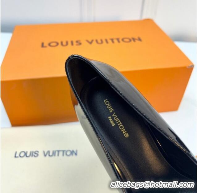 Low Price Louis Vuitton Shake Pumps 8.5cm in Patent Leather with LV Twist Black 2261134