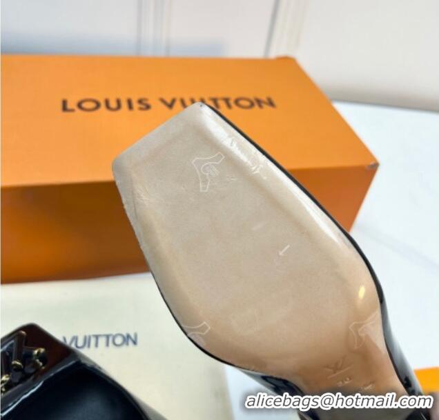 Low Price Louis Vuitton Shake Pumps 8.5cm in Patent Leather with LV Twist Black 2261134