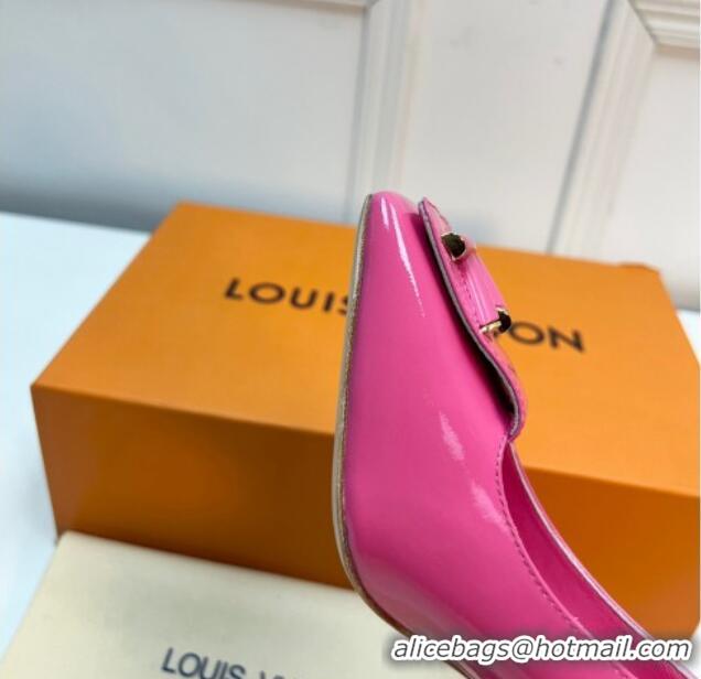 Good Product Louis Vuitton Shake Pumps 8.5cm in Patent Leather with LV Twist Pink 2261136