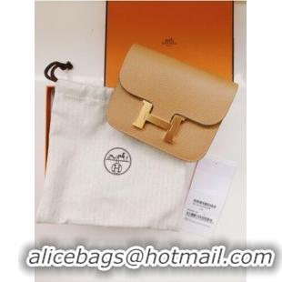 ​Best Design Hermes Constance Slim Wallet Waist Bag Belt Bag Clutch Bag HE89741 Gold Hardware