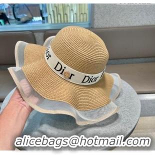 Top Quality Dior Straw Hat D22716 Brown 2023