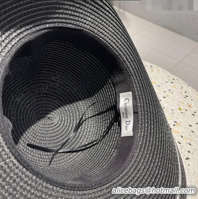 Promotional Dior Straw Hat D22712 Black 2023