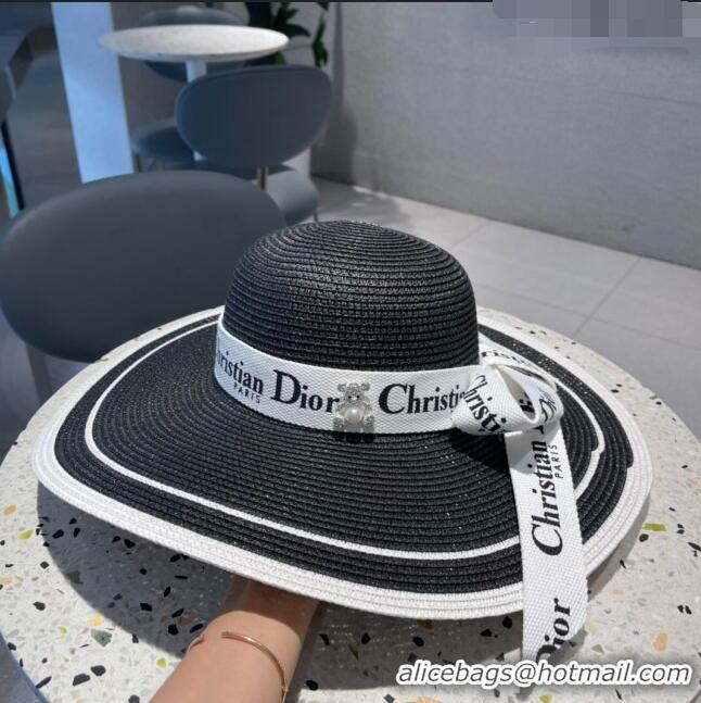 Promotional Dior Straw Hat D22712 Black 2023