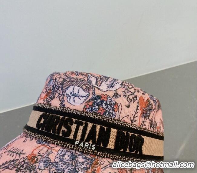 Buy Fashionable Dior Print Bucket Hat 031129 Pink 2023