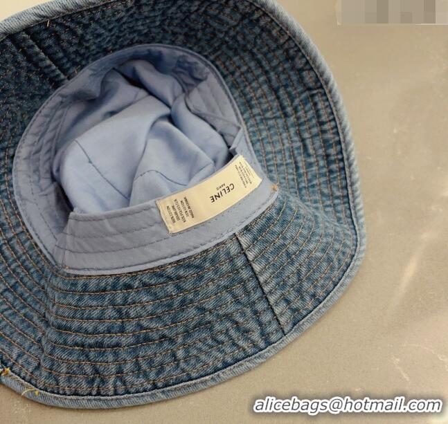 Grade Design Celine Denim Bucket Hat 0407 Dark Blue 2023