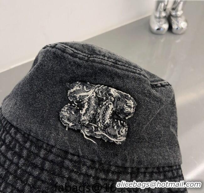 Good Looking Celine Denim Bucket Hat 040702 Black 2023