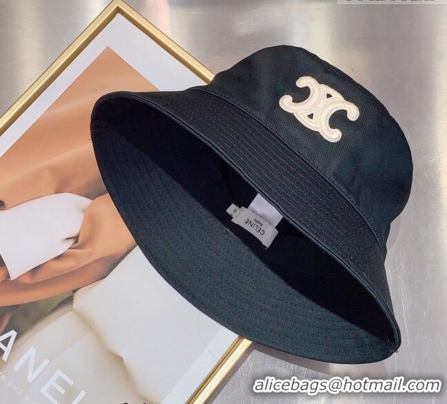 Unique Style Celine Bucket Hat CE0414 Black 2023