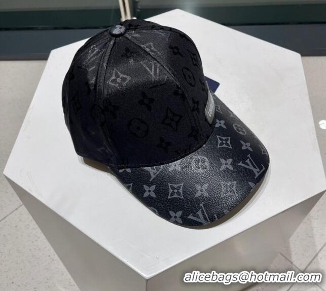 Inexpensive Louis Vuitton Baseball Hat 0105 Black 2 2023