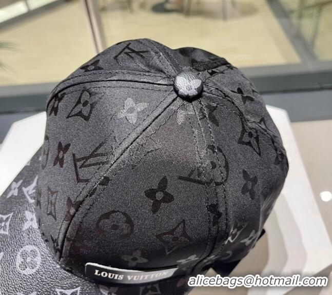 Inexpensive Louis Vuitton Baseball Hat 0105 Black 2 2023