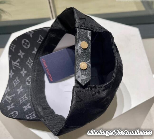 Inexpensive Louis Vuitton Baseball Hat 0105 Black 2 2023