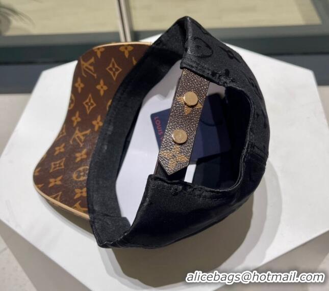 Reasonable Price Louis Vuitton Baseball Hat 0105 Black/Brown 2023