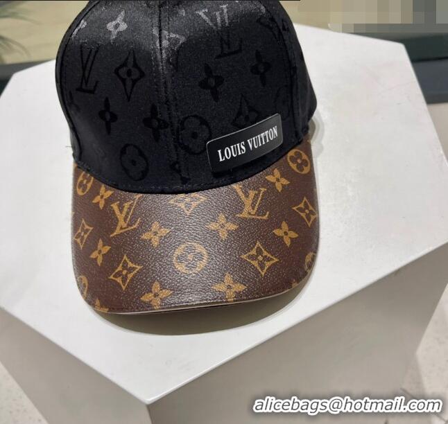 Reasonable Price Louis Vuitton Baseball Hat 0105 Black/Brown 2023