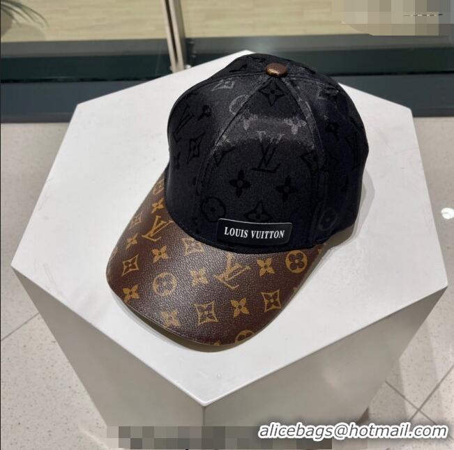 Reasonable Price Louis Vuitton Baseball Hat 0105 Black/Brown 2023