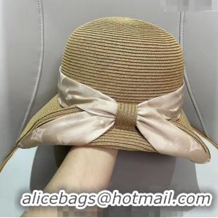 Cheapest Louis Vuitton Straw Bucket Hat 021655 Khaki 2023