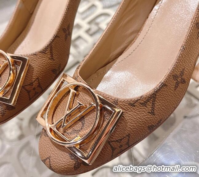 Purchase Louis Vuitton Madeleine Pumps 4.5cm in Monogram Reverse Canvas 2122737