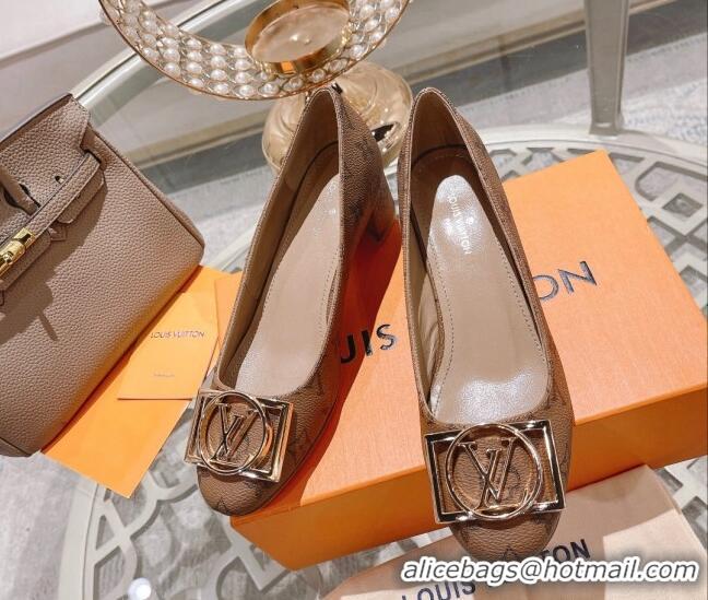 Purchase Louis Vuitton Madeleine Pumps 4.5cm in Monogram Reverse Canvas 2122737