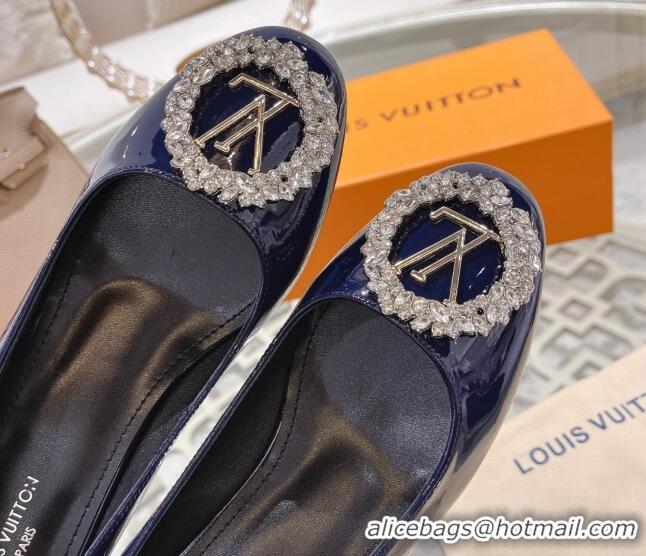 Best Product Louis Vuitton Madeleine Pumps 4.5cm in Patent Leather with Crystal Black 122745