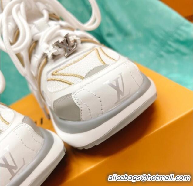 Best Price Louis Vuitton LV Archlight Sneakers White/Gold/Grey 1AAVXW 3013026