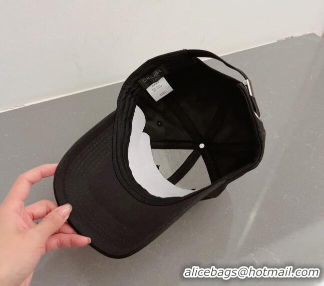 Famous Brand Chanel Baseball Hat C040703 Black 2023