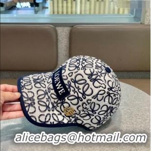 Luxury Cheap Loewe Amazona Baseball Hat 0105 Blue 2022