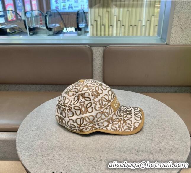 Top Quality Loewe Amazona Baseball Hat 0105 Gold 2022