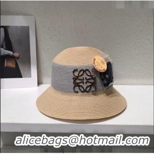 Best Price Loewe Bucket Straw Hat L021610 Beige 2023