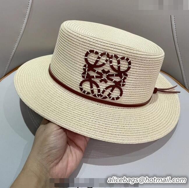 Inexpensive Loewe Straw Hat 021620 White 2023