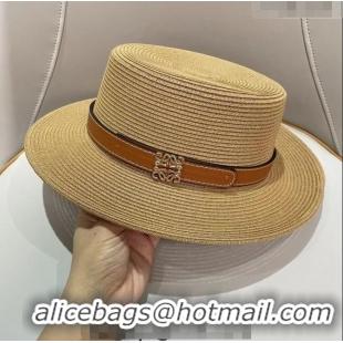 Reasonable Price Loewe Straw Hat 021622 Khaki 2023