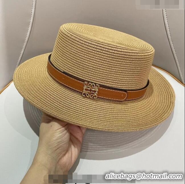 Reasonable Price Loewe Straw Hat 021622 Khaki 2023