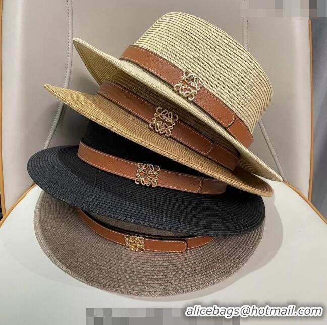 Reasonable Price Loewe Straw Hat 021622 Khaki 2023