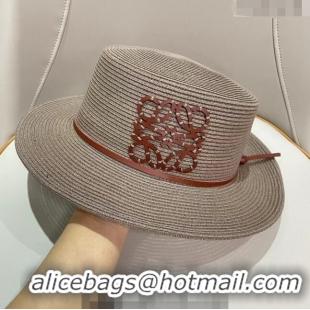 Top Quality Loewe Straw Hat 021620 Grey 2023