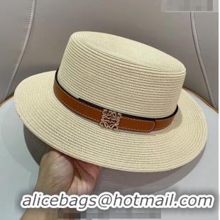 New Style Loewe Straw Hat 021622 Beige 2023