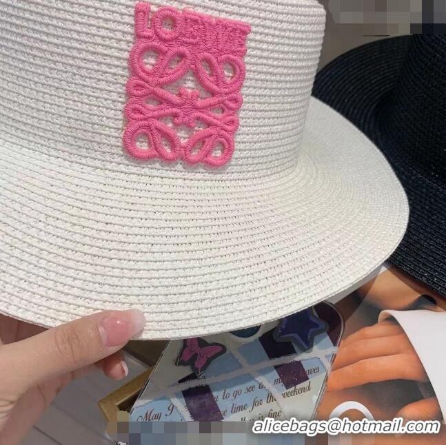 Popular Style Loewe Straw Hat 030813 White 2023