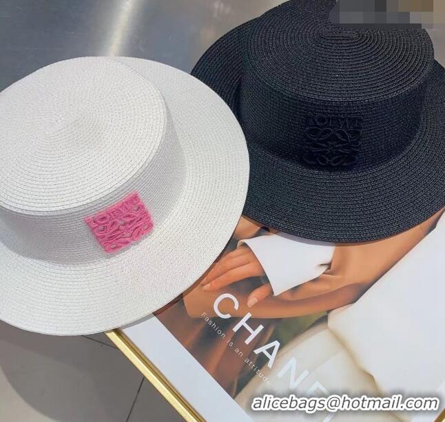 Popular Style Loewe Straw Hat 030813 White 2023