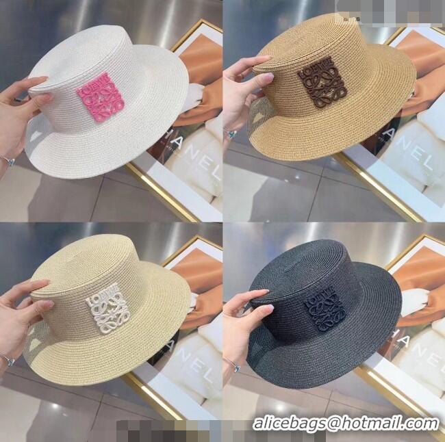 Popular Style Loewe Straw Hat 030813 White 2023