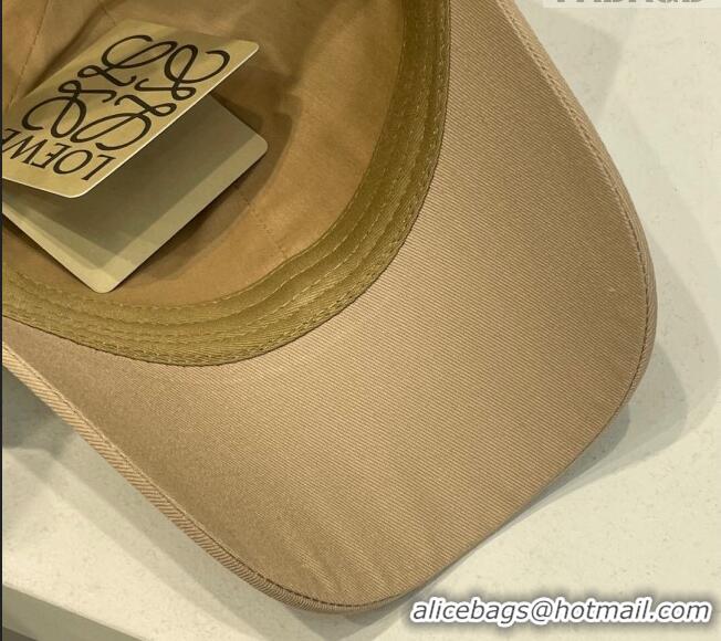 Buy Discount Loewe Anagram Baseball Hat L0407 Beige 2023