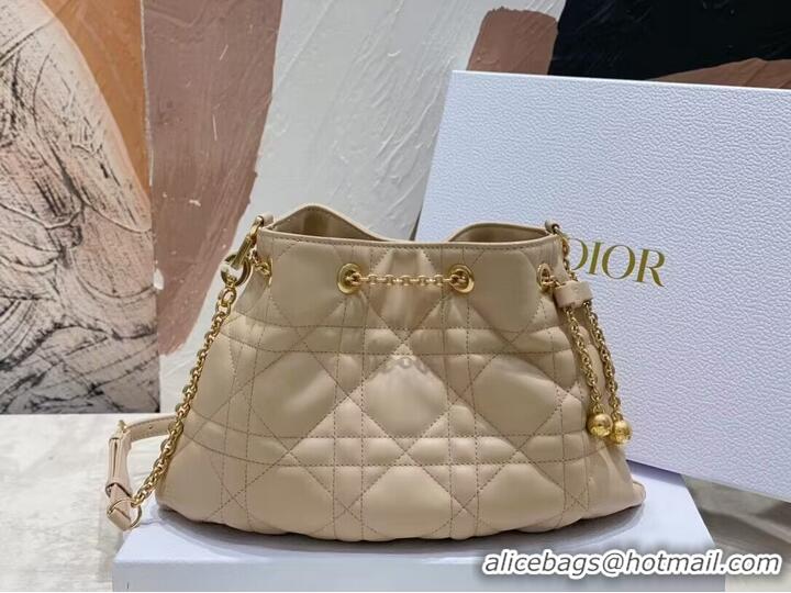 Reasonable Price MEDIUM DIOR AMMI BAG Sand Pink Supple Macrocannage Lambskin M22566F