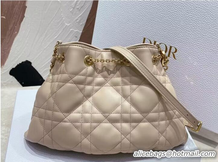 Reasonable Price MEDIUM DIOR AMMI BAG Sand Pink Supple Macrocannage Lambskin M22566F