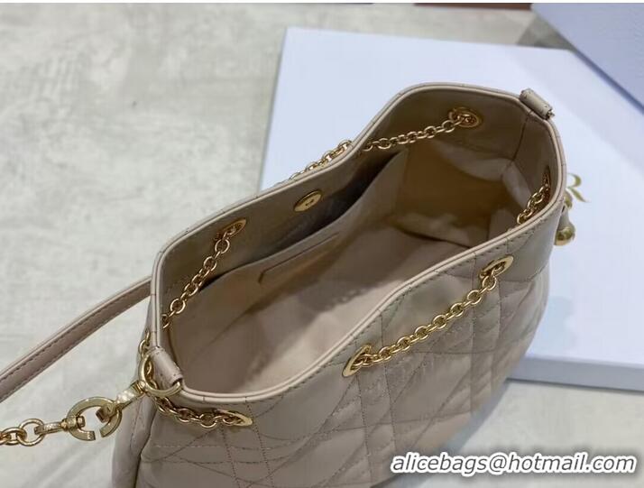 Reasonable Price MEDIUM DIOR AMMI BAG Sand Pink Supple Macrocannage Lambskin M22566F