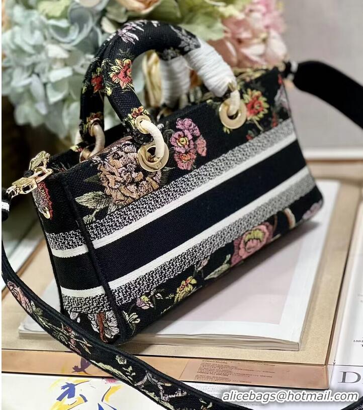 Good Product Dior MEDIUM LADY D-JOY BAG Multicolor Embroidery M0540ON