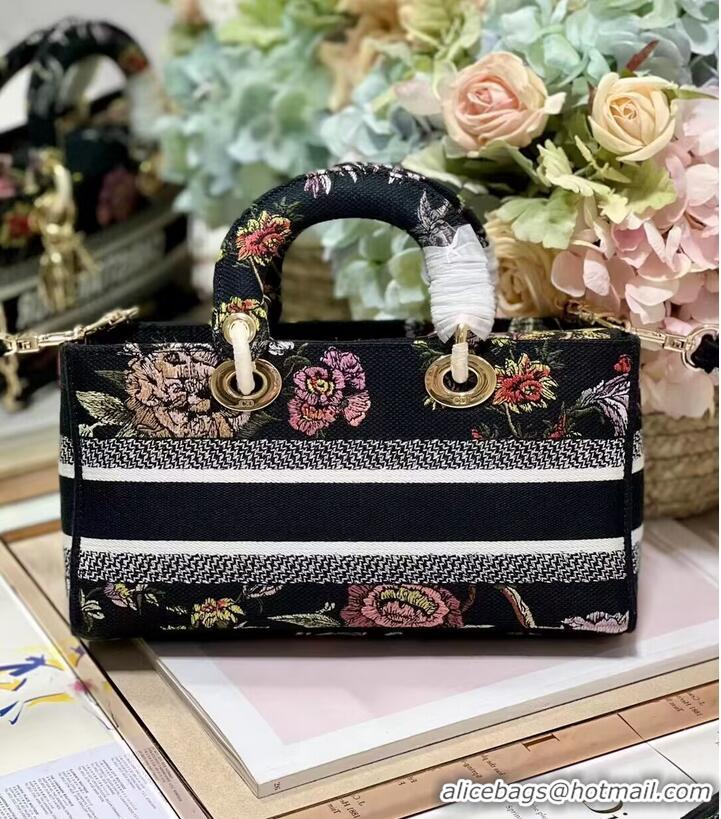 Good Product Dior MEDIUM LADY D-JOY BAG Multicolor Embroidery M0540ON